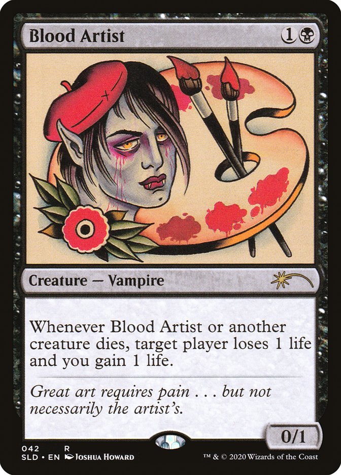 Blood Artist [Secret Lair Drop Series] | I Want That Stuff Brandon