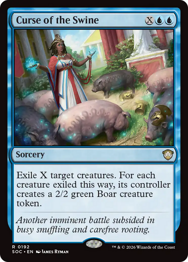 Curse of the Swine [Secrets of Strixhaven Commander] | I Want That Stuff Brandon