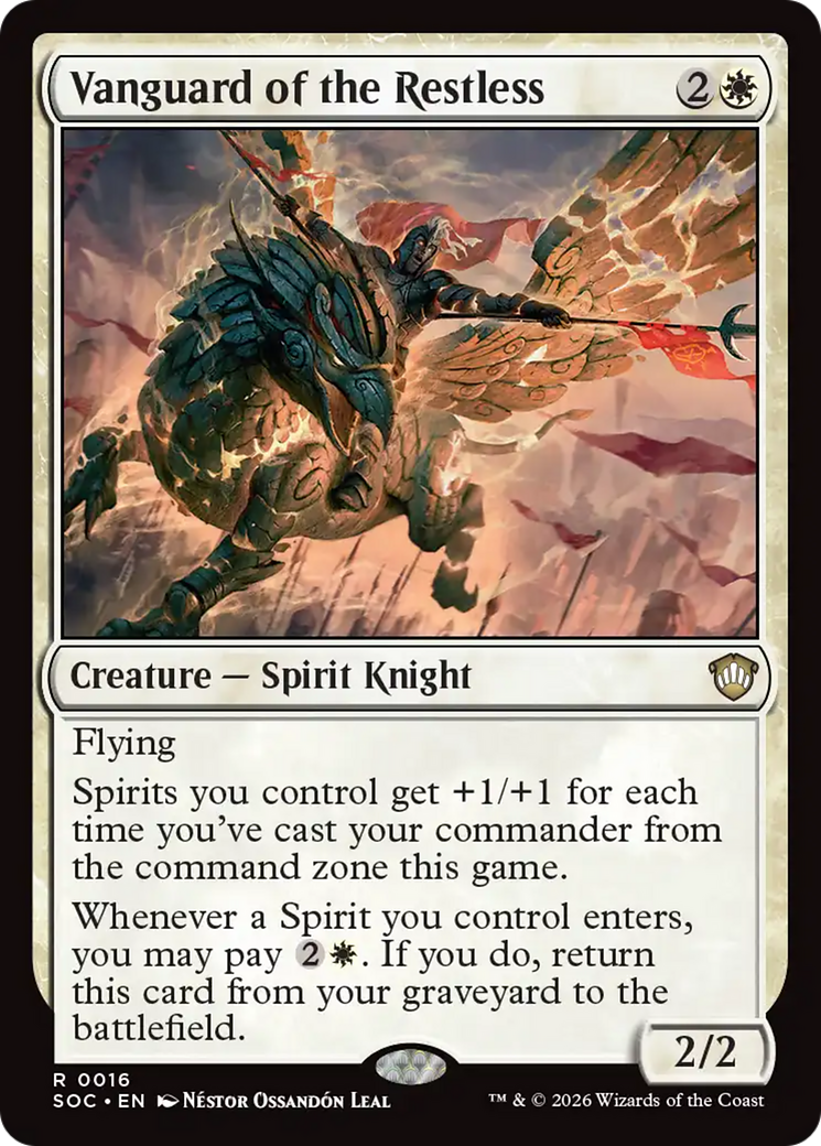 Vanguard of the Restless [Secrets of Strixhaven Commander] | I Want That Stuff Brandon