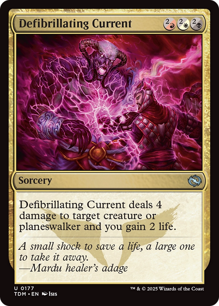 Defibrillating Current [Tarkir: Dragonstorm] | I Want That Stuff Brandon