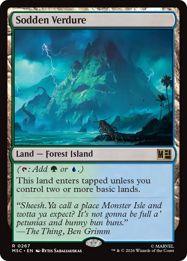 Sodden Verdure [Marvel Super Heroes Commander] | I Want That Stuff Brandon