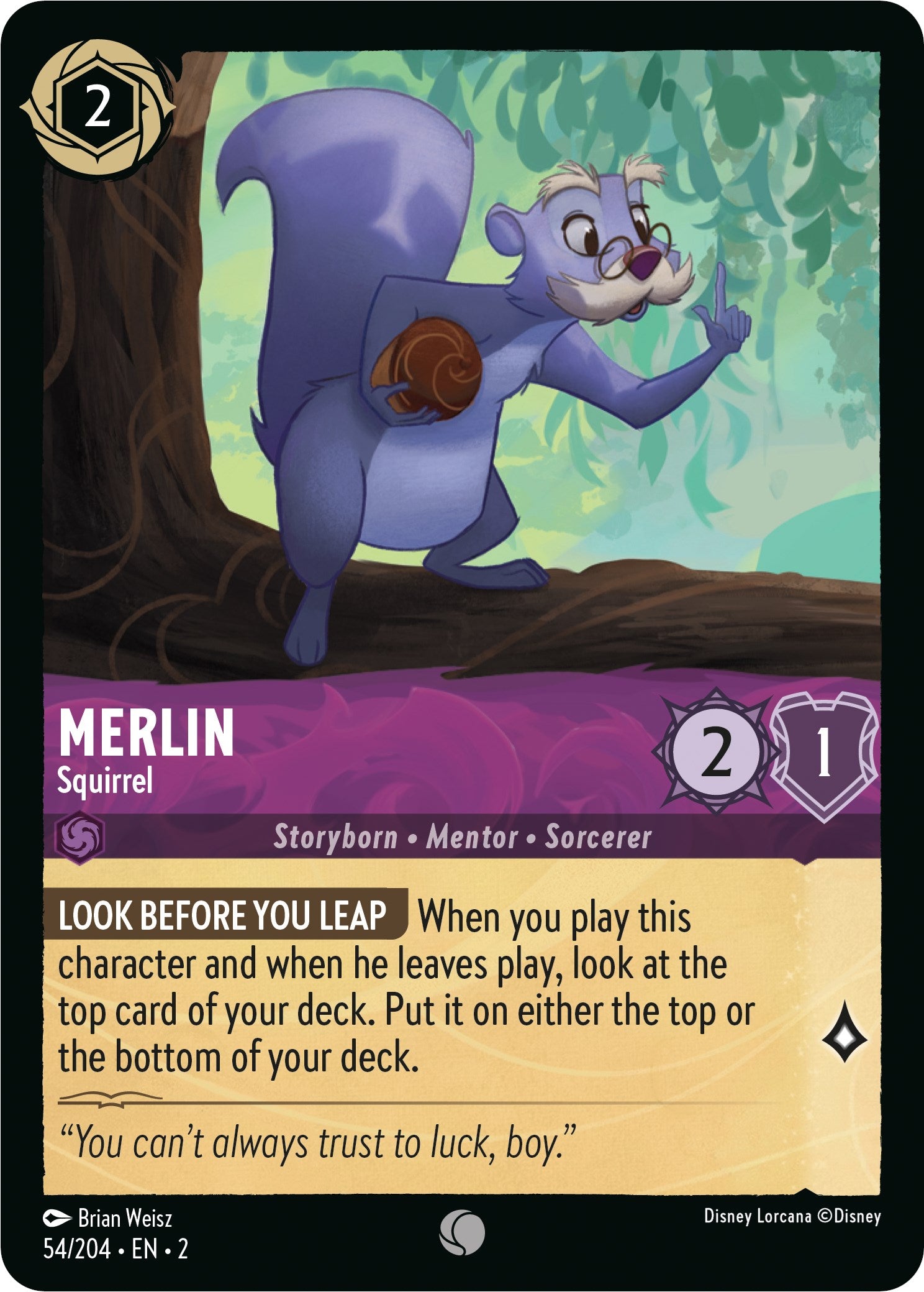 Merlin - Squirrel (54/204) [Rise of the Floodborn] | I Want That Stuff Brandon