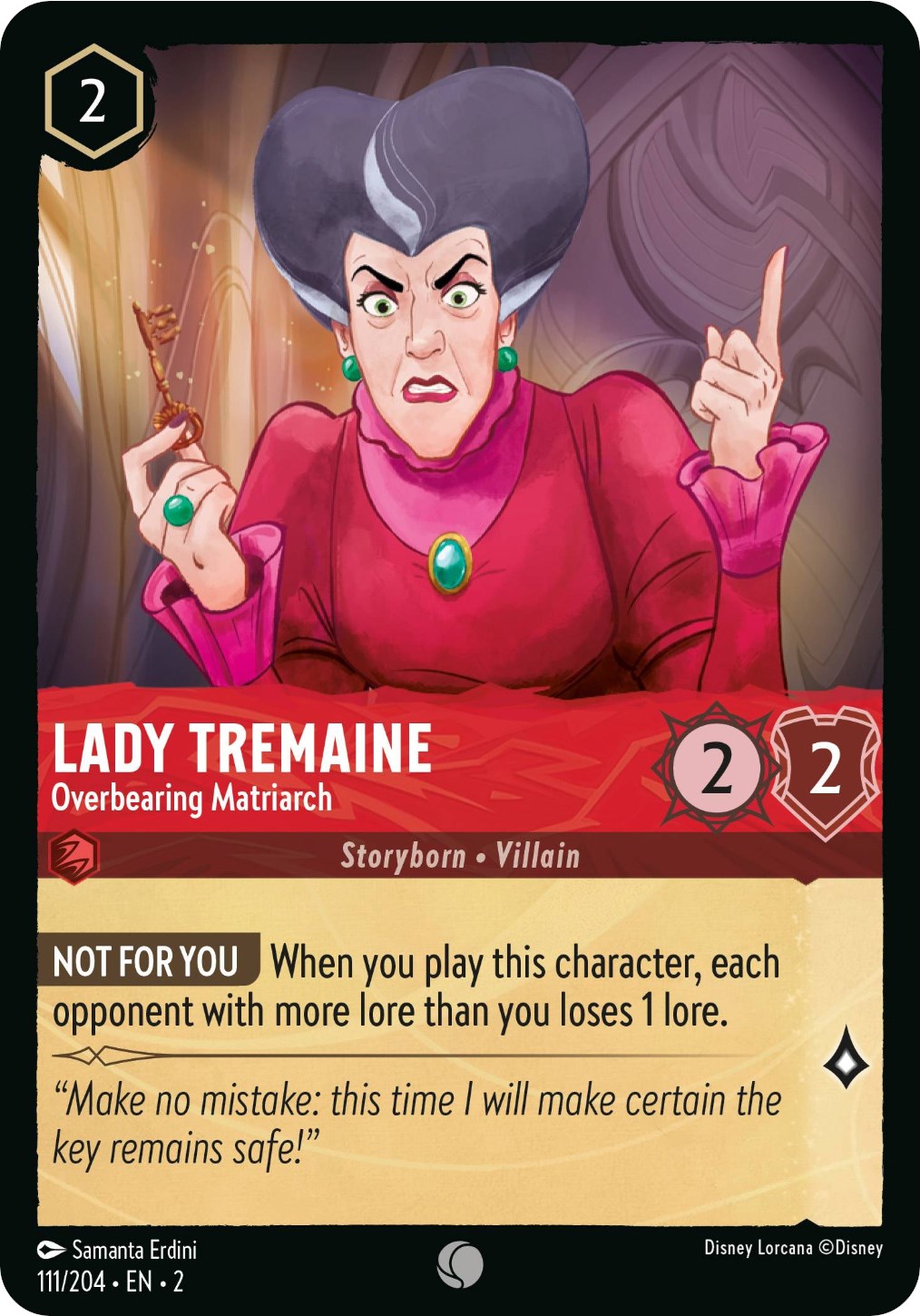 Lady Tremaine - Overbearing Matriarch (111/204) [Rise of the Floodborn] | I Want That Stuff Brandon