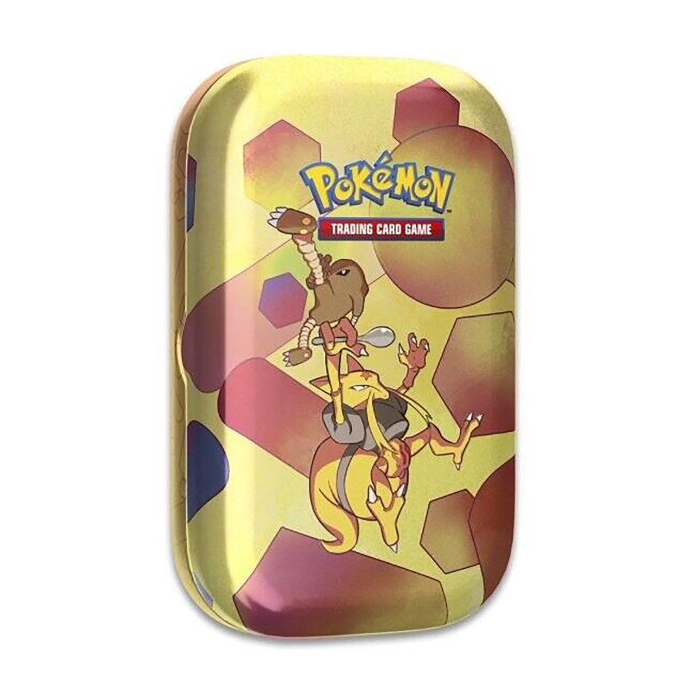 Scarlet & Violet: 151 - Mini Tin (Hitmonlee & Kadabra) | I Want That Stuff Brandon