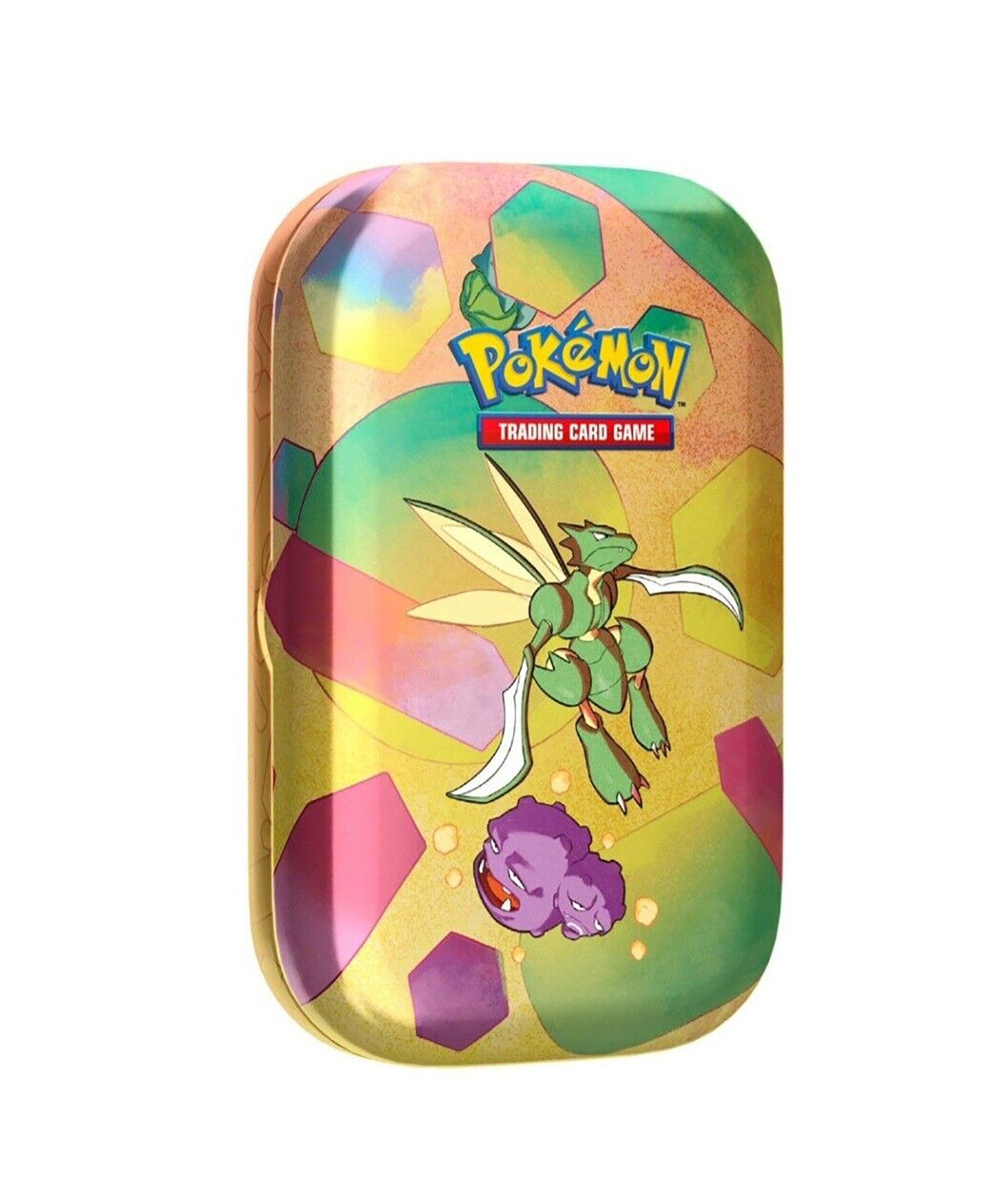 Scarlet & Violet: 151 - Mini Tin (Weezing & Scyther) | I Want That Stuff Brandon
