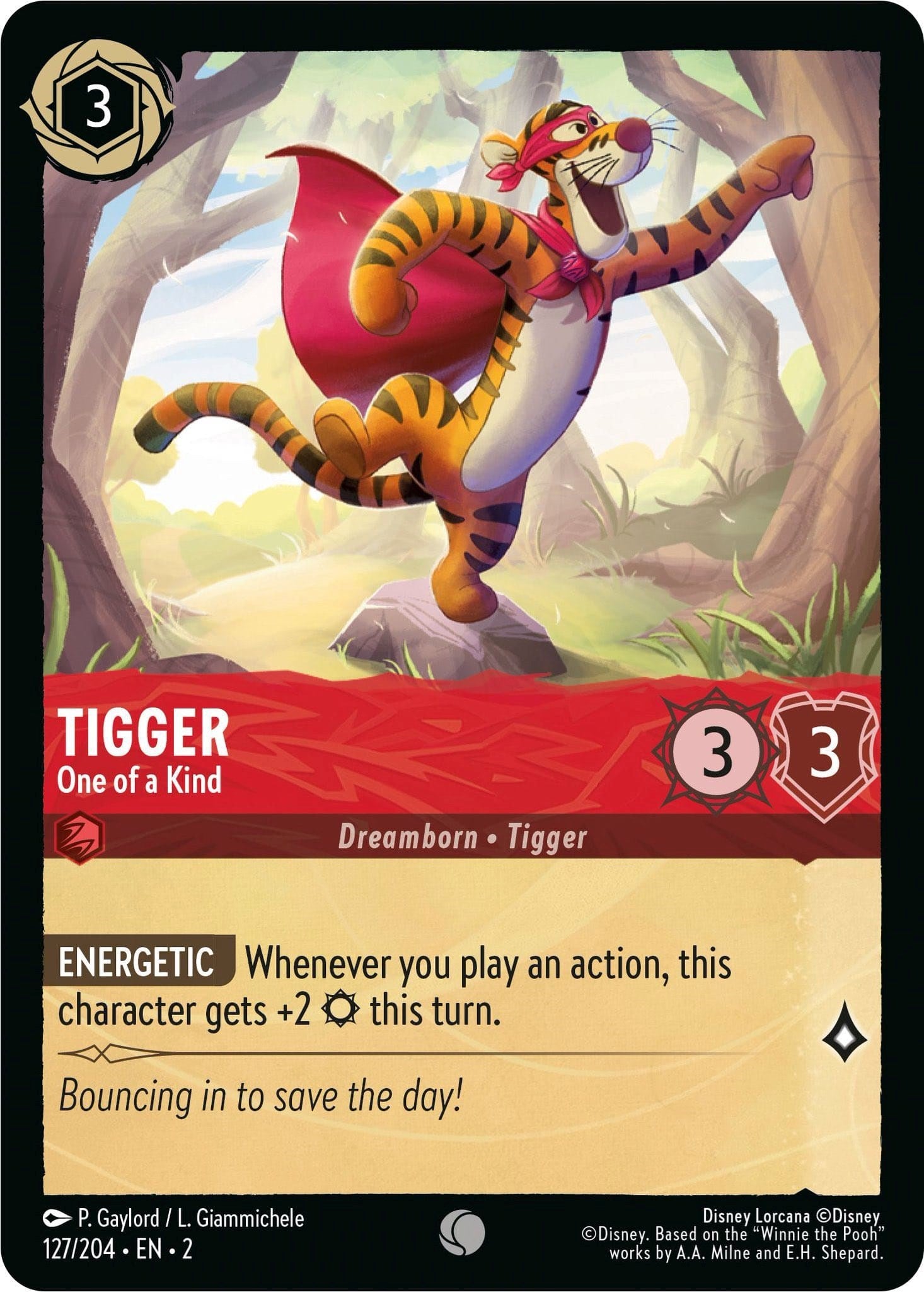 Tigger - One of a Kind (127/204) [Rise of the Floodborn] | I Want That Stuff Brandon