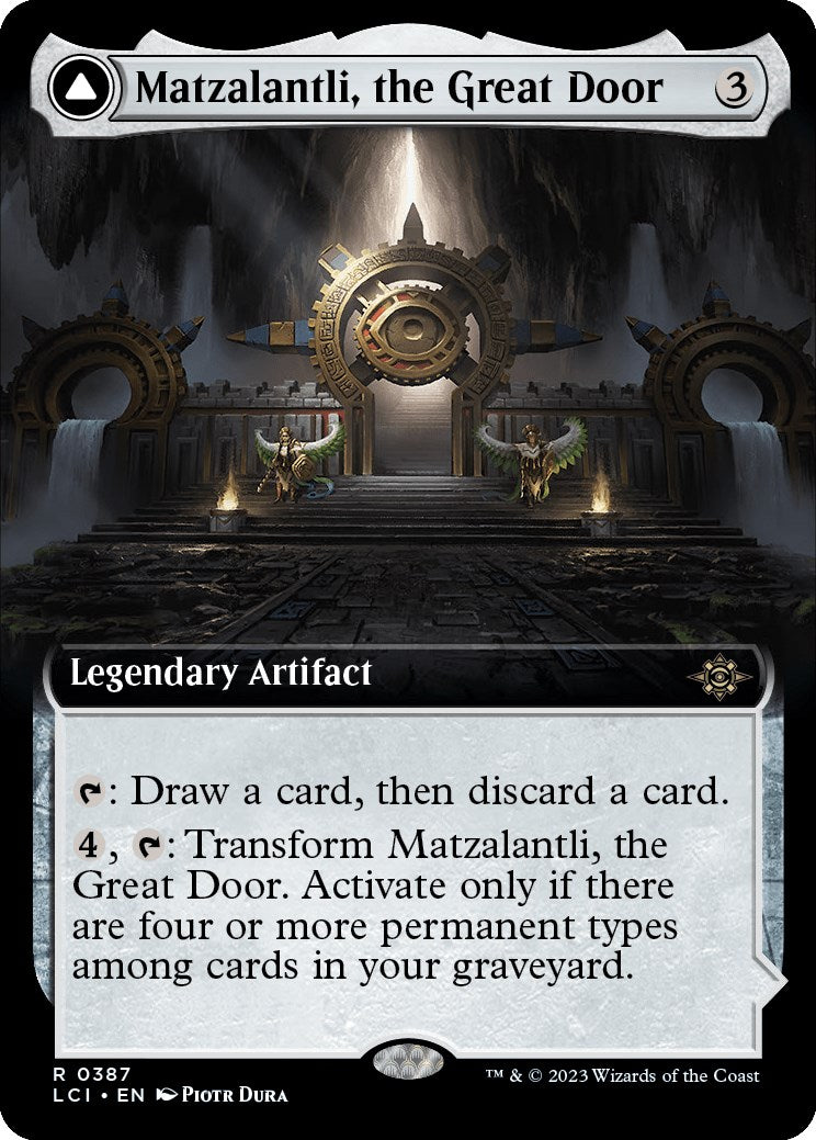 Matzalantli, the Great Door // The Core (Extended Art) [The Lost Caverns of Ixalan] | I Want That Stuff Brandon