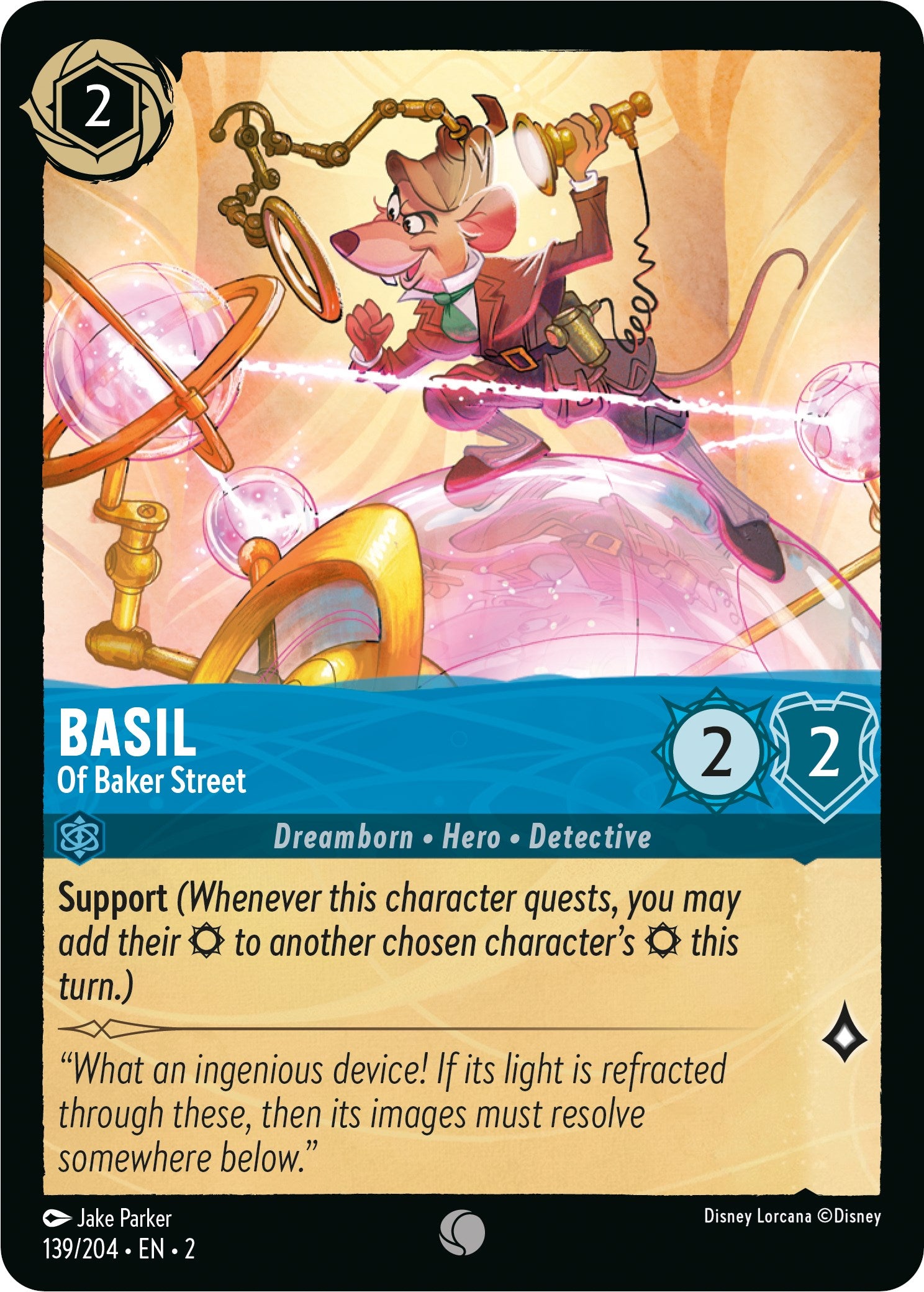 Basil - Of Baker Street (139/204) [Rise of the Floodborn] | I Want That Stuff Brandon