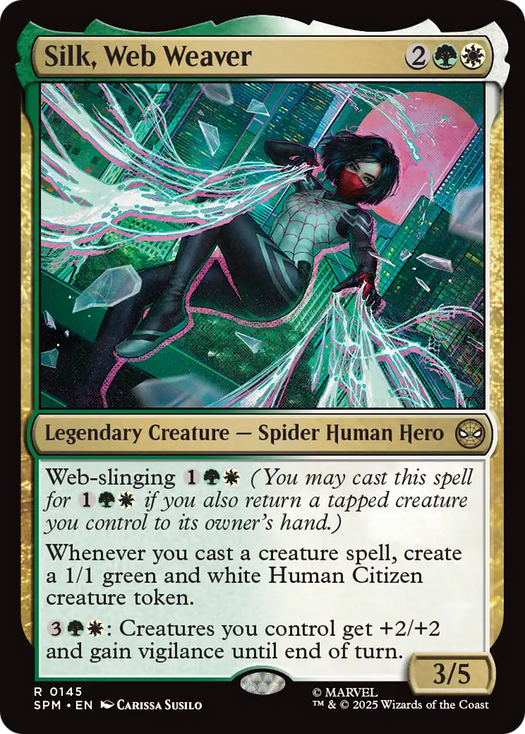 Silk, Web Weaver [Marvel's Spider-Man] | I Want That Stuff Brandon