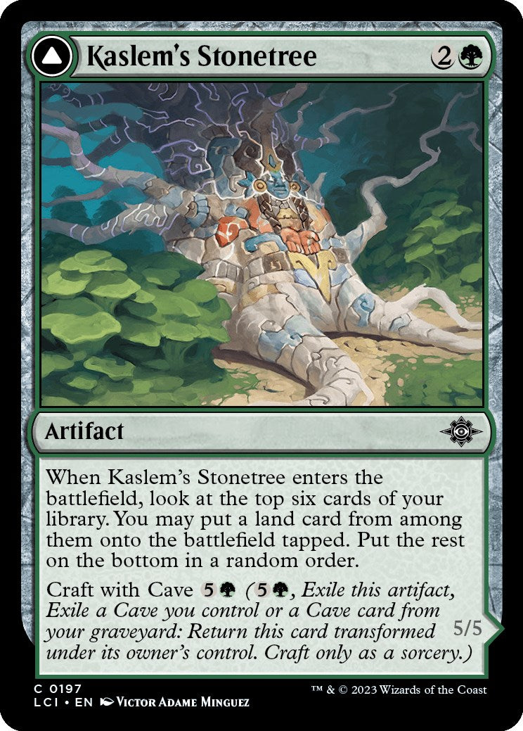 Kaslem's Stonetree [The Lost Caverns of Ixalan] | I Want That Stuff Brandon