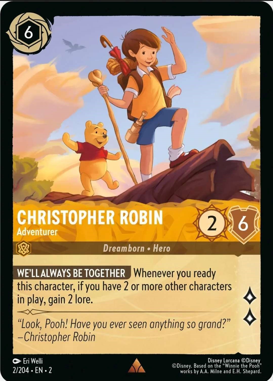 Christopher Robin - Adventurer (2/204) [Rise of the Floodborn] | I Want That Stuff Brandon