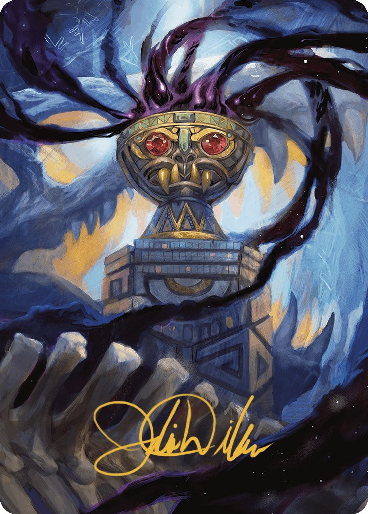 Chalice of the Void Art Card (Gold-Stamped Signature) [The Lost Caverns of Ixalan Art Series] | I Want That Stuff Brandon