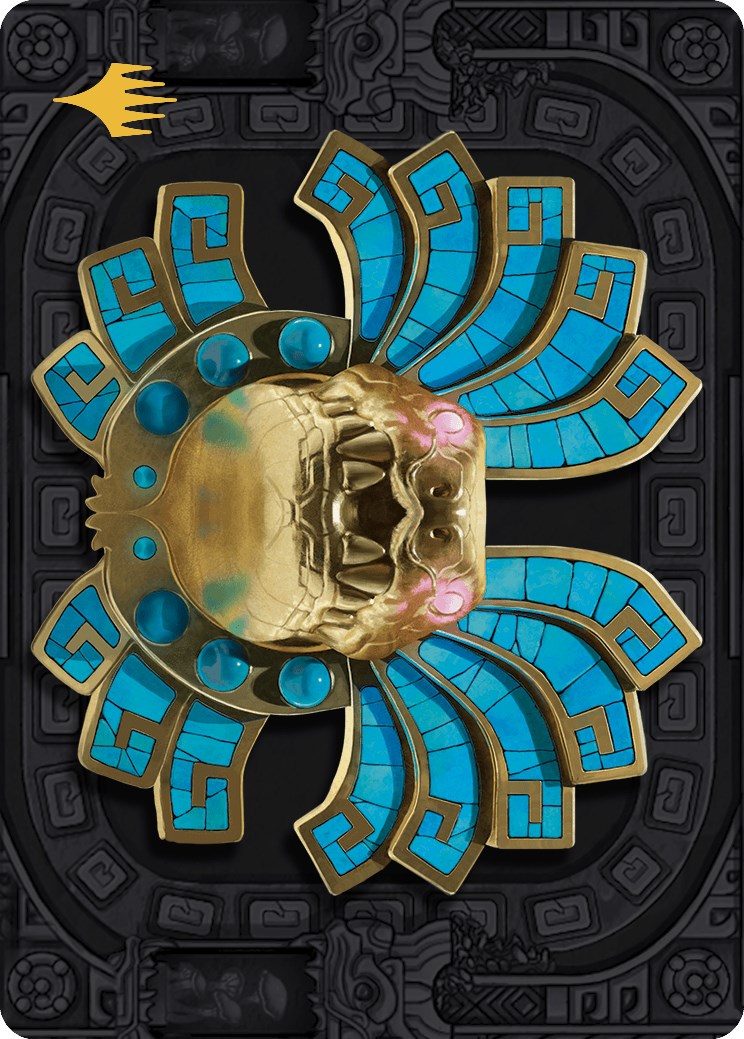 Ojer Pakpatiq, Deepest Epoch Art Card (57/81) (Gold-Stamped Planeswalker Symbol) [The Lost Caverns of Ixalan Art Series] | I Want That Stuff Brandon