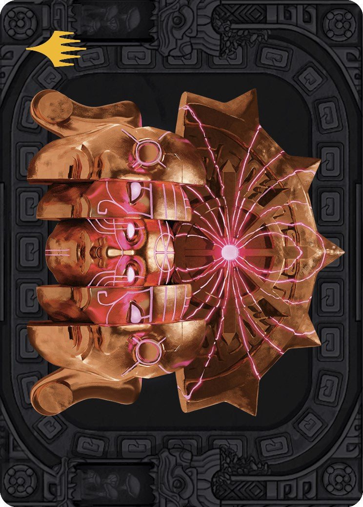 Ojer Taq, Deepest Foundation Art Card (56/81) (Gold-Stamped Planeswalker Symbol) [The Lost Caverns of Ixalan Art Series] | I Want That Stuff Brandon