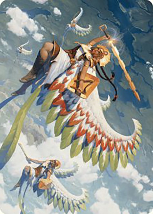 Resplendent Angel Art Card (5/81) [The Lost Caverns of Ixalan Art Series] | I Want That Stuff Brandon