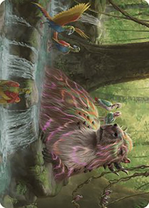 Basking Capybara Art Card [The Lost Caverns of Ixalan Art Series] | I Want That Stuff Brandon