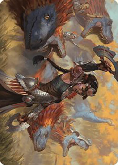 Huatli, Poet of Unity Art Card [The Lost Caverns of Ixalan Art Series] | I Want That Stuff Brandon