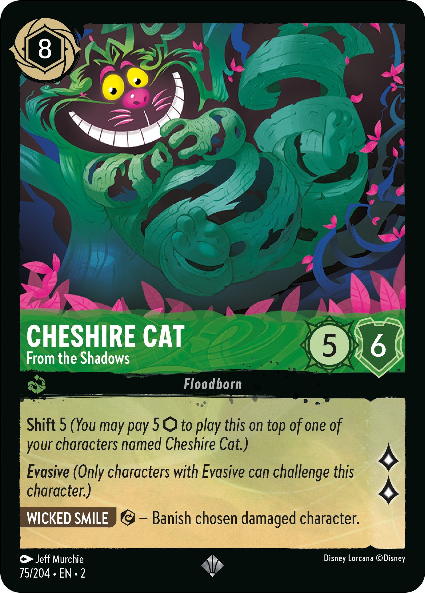 Cheshire Cat - From the Shadows (75/204) [Rise of the Floodborn] | I Want That Stuff Brandon