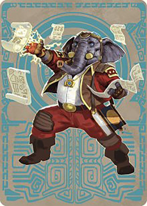 Quintorius Kand Art Card (65/81) [The Lost Caverns of Ixalan Art Series] | I Want That Stuff Brandon