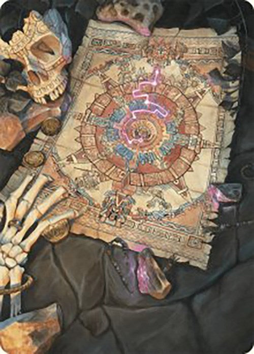 Map Token Art Card [The Lost Caverns of Ixalan Art Series] | I Want That Stuff Brandon