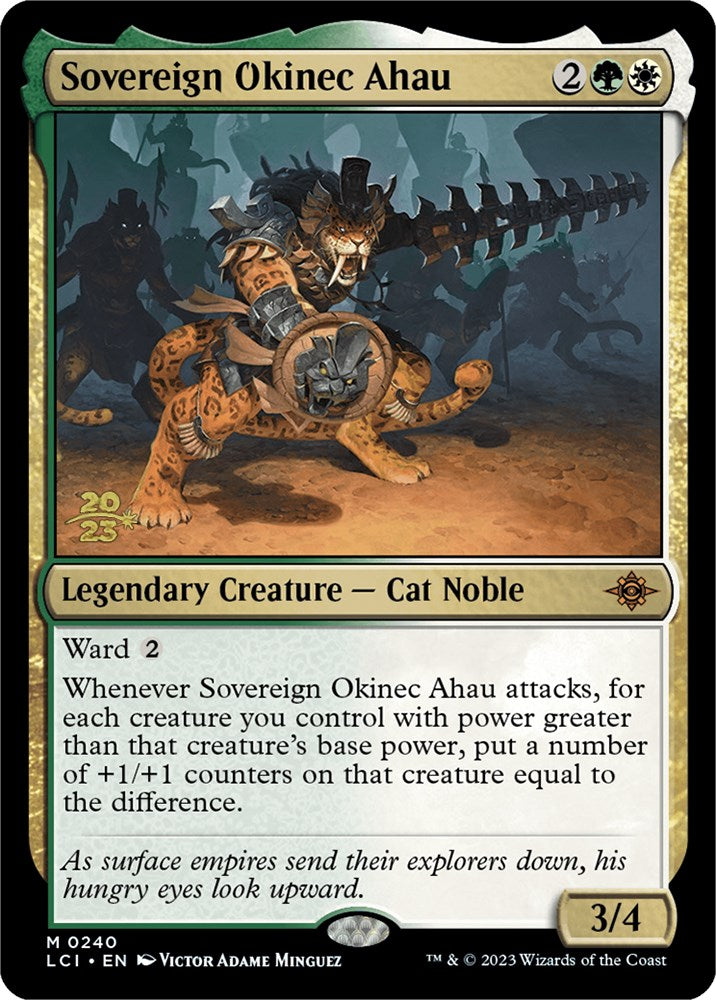 Sovereign Okinec Ahau [The Lost Caverns of Ixalan Prerelease Cards] | I Want That Stuff Brandon