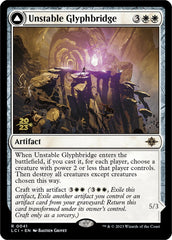 Unstable Glyphbridge // Sandswirl Wanderglyph [The Lost Caverns of Ixalan Prerelease Cards] | I Want That Stuff Brandon