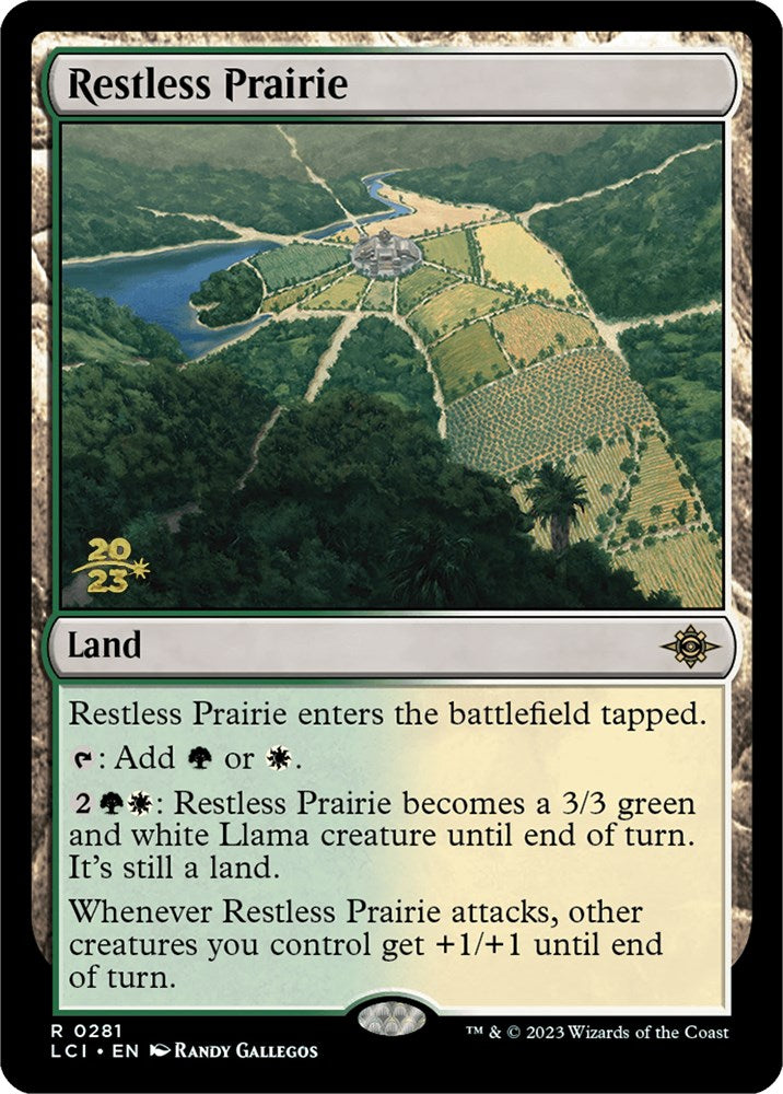 Restless Prairie [The Lost Caverns of Ixalan Prerelease Cards] | I Want That Stuff Brandon