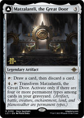 Matzalantli, the Great Door // The Core [The Lost Caverns of Ixalan Prerelease Cards] | I Want That Stuff Brandon