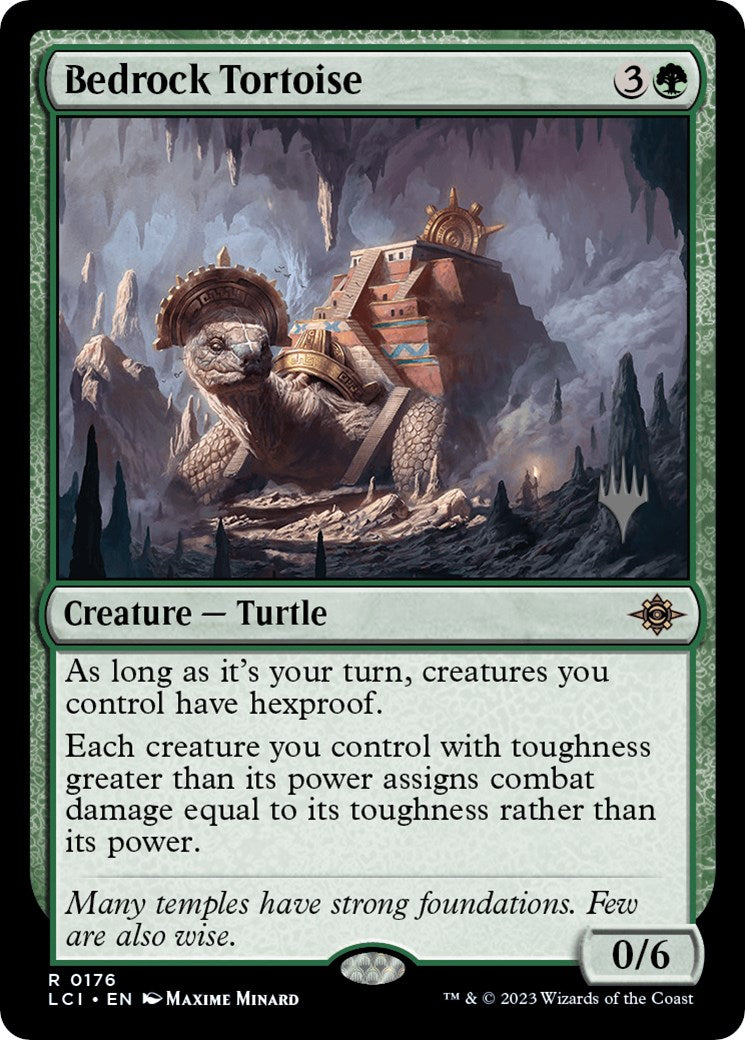 Bedrock Tortoise (Promo Pack) [The Lost Caverns of Ixalan Promos] | I Want That Stuff Brandon