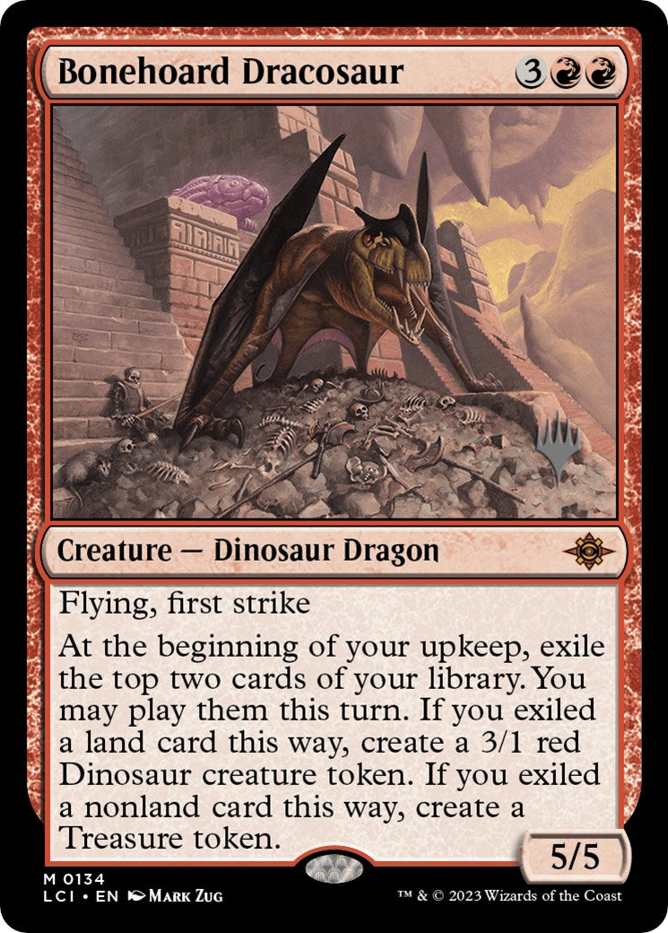 Bonehoard Dracosaur (Promo Pack) [The Lost Caverns of Ixalan Promos] | I Want That Stuff Brandon