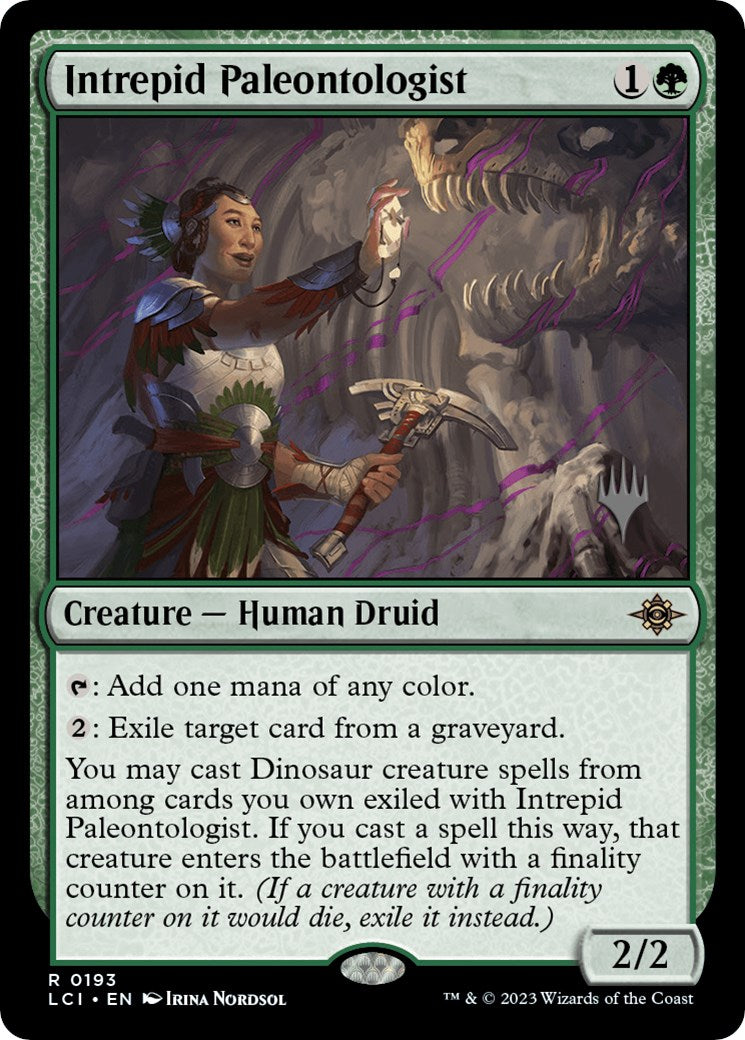 Intrepid Paleontologist (Promo Pack) [The Lost Caverns of Ixalan Promos] | I Want That Stuff Brandon