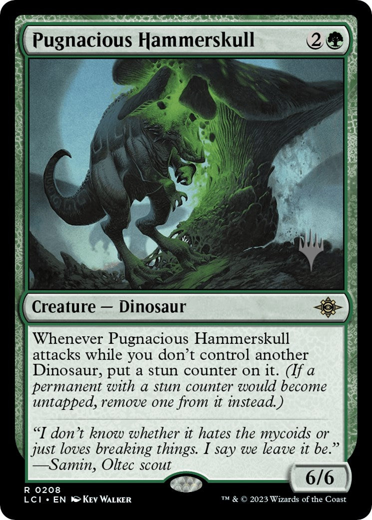 Pugnacious Hammerskull (Promo Pack) [The Lost Caverns of Ixalan Promos] | I Want That Stuff Brandon