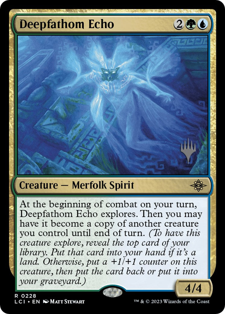 Deepfathom Echo (Promo Pack) [The Lost Caverns of Ixalan Promos] | I Want That Stuff Brandon