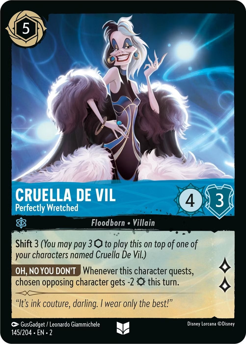 Cruella De Vil - Perfectly Wretched (145/204) [Rise of the Floodborn] | I Want That Stuff Brandon