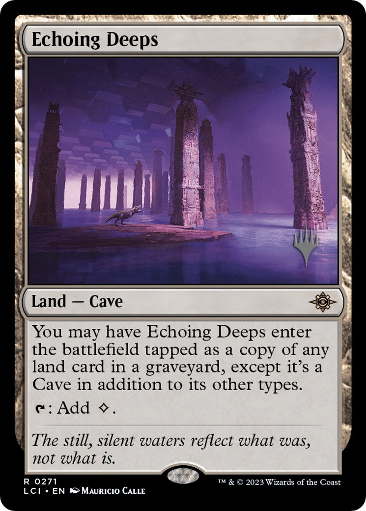 Echoing Deeps (Promo Pack) [The Lost Caverns of Ixalan Promos] | I Want That Stuff Brandon