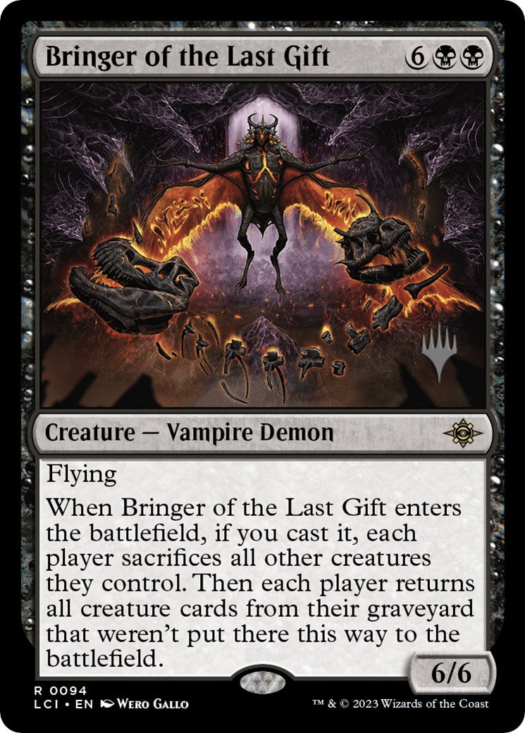 Bringer of the Last Gift (Promo Pack) [The Lost Caverns of Ixalan Promos] | I Want That Stuff Brandon