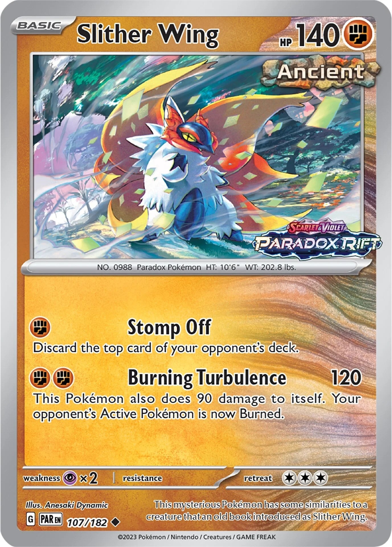 Slither Wing (107/182) (Store Exclusive Promo) [Miscellaneous Cards] | I Want That Stuff Brandon