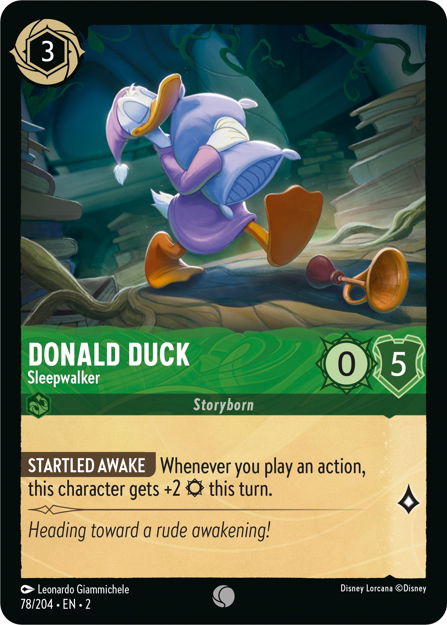 Donald Duck - Sleepwalker (78/204) [Rise of the Floodborn] | I Want That Stuff Brandon