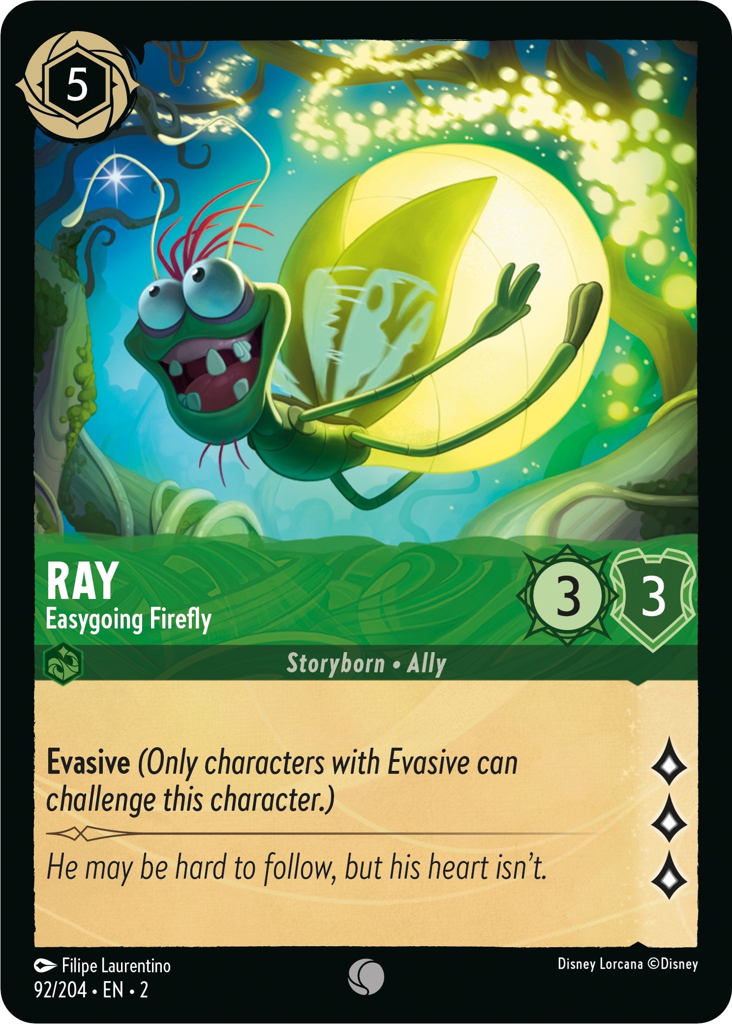 Ray - Easygoing Firefly (92/204) [Rise of the Floodborn] | I Want That Stuff Brandon