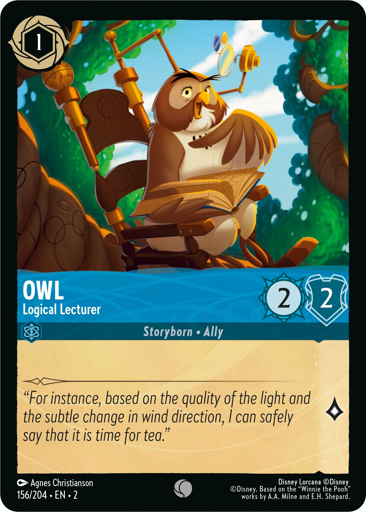 Owl - Logical Lecturer (156/204) [Rise of the Floodborn] | I Want That Stuff Brandon