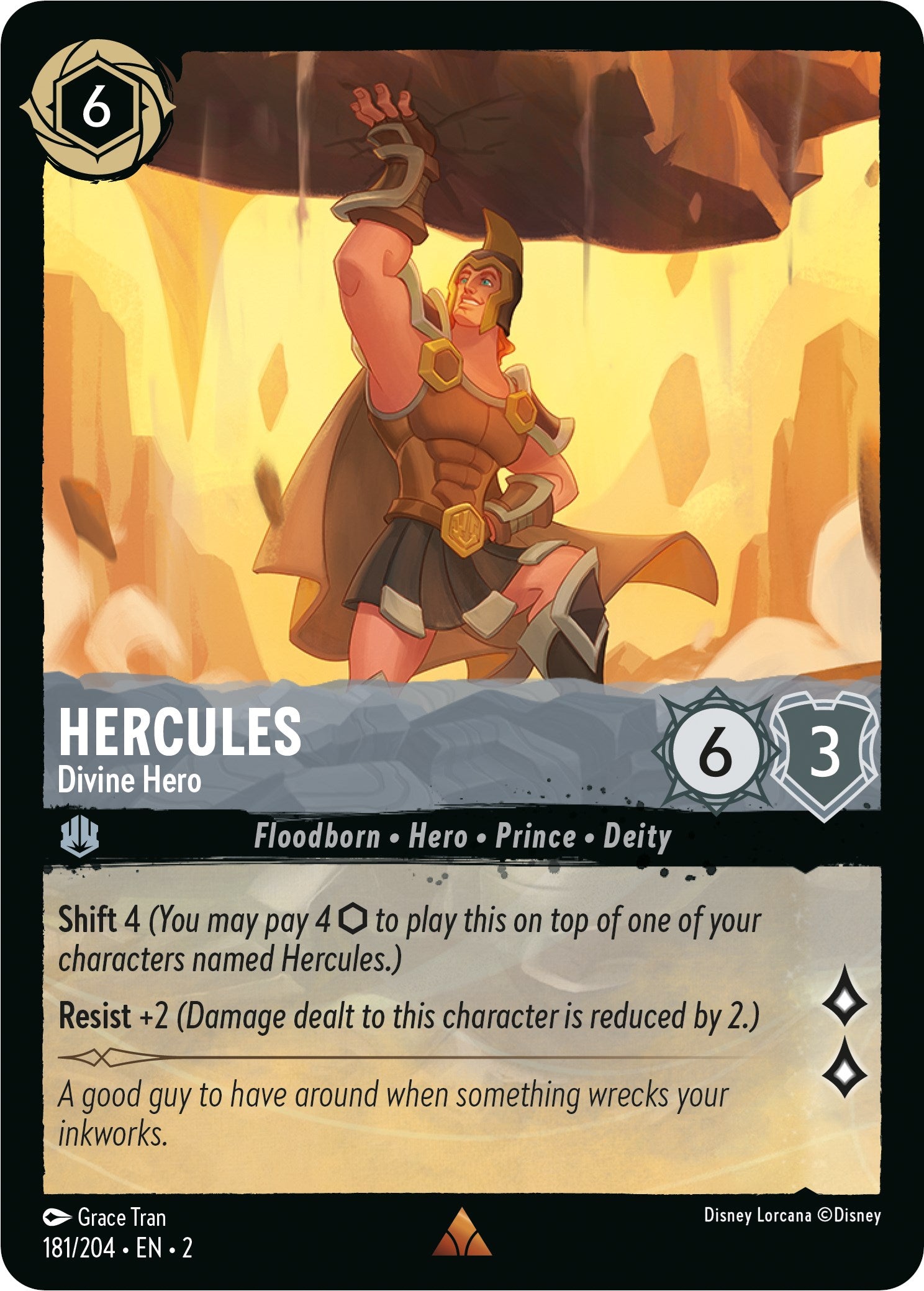 Hercules - Divine Hero (181/204) [Rise of the Floodborn] | I Want That Stuff Brandon
