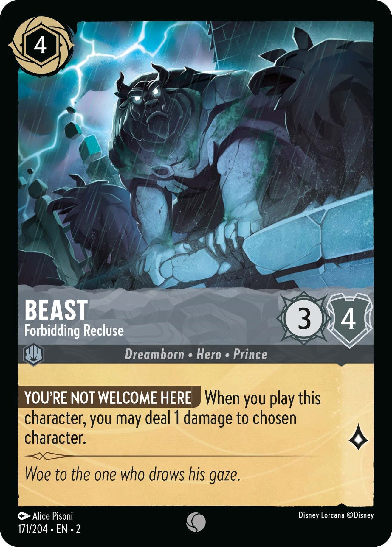 Beast - Forbidding Recluse (171/204) [Rise of the Floodborn] | I Want That Stuff Brandon