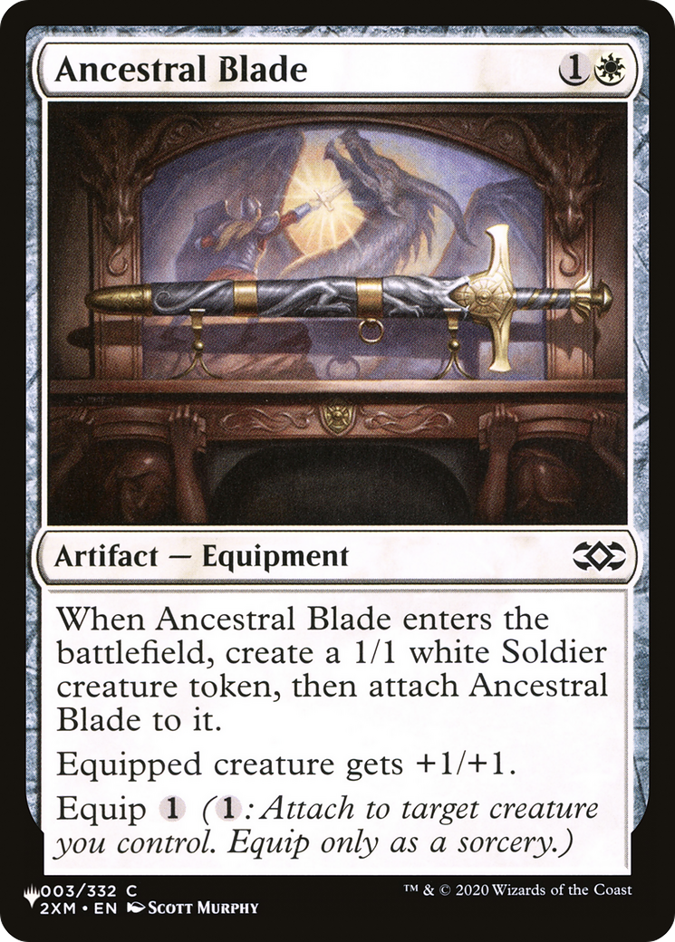 Ancestral Blade [The List Reprints] | I Want That Stuff Brandon