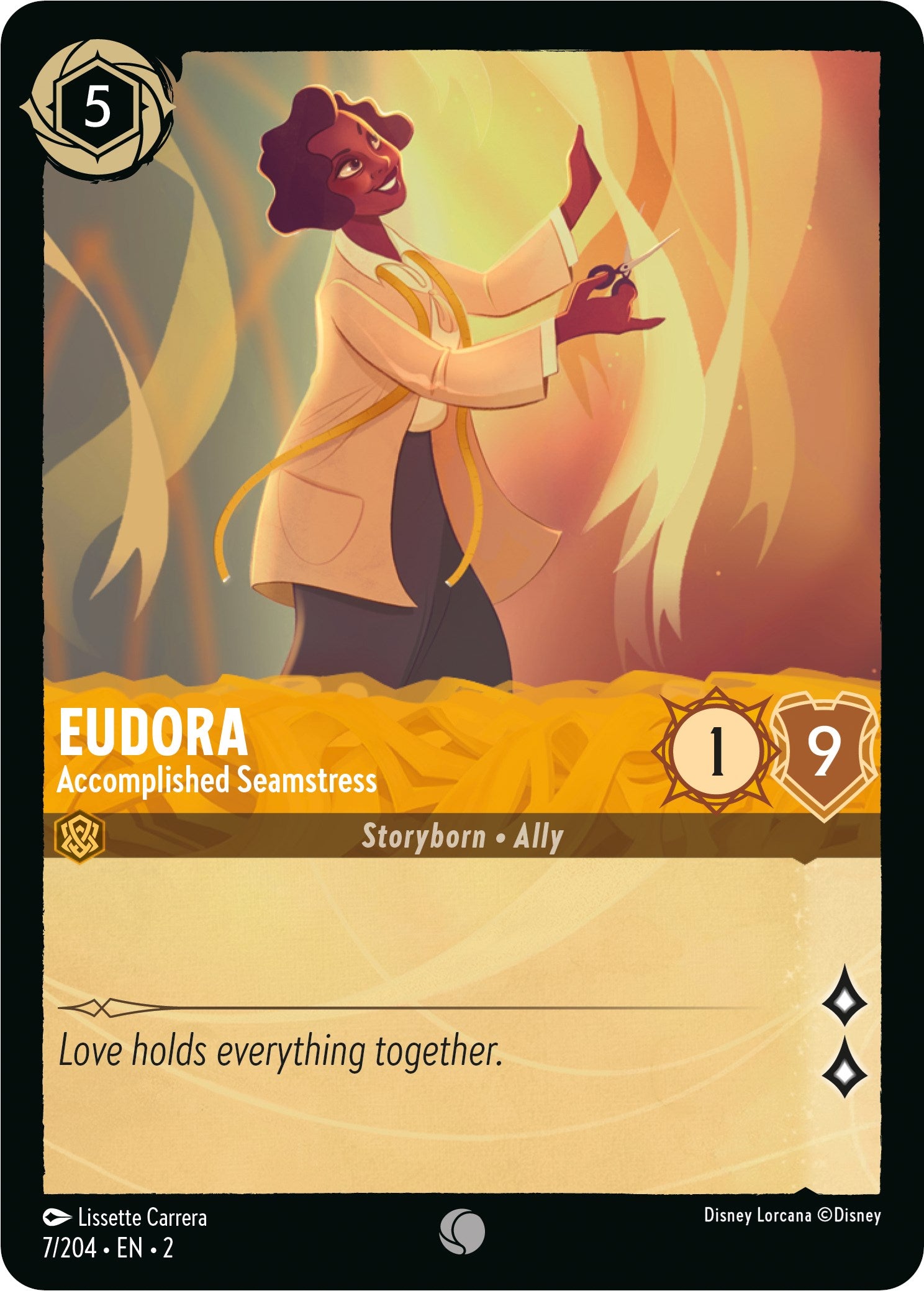 Eudora - Accomplished Seamstress (7/204) [Rise of the Floodborn] | I Want That Stuff Brandon