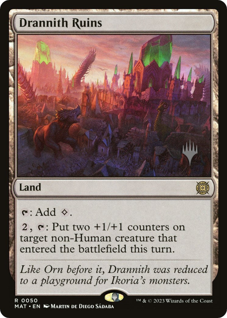 Drannith Ruins (Promo Pack) [The Lost Caverns of Ixalan Promos] | I Want That Stuff Brandon