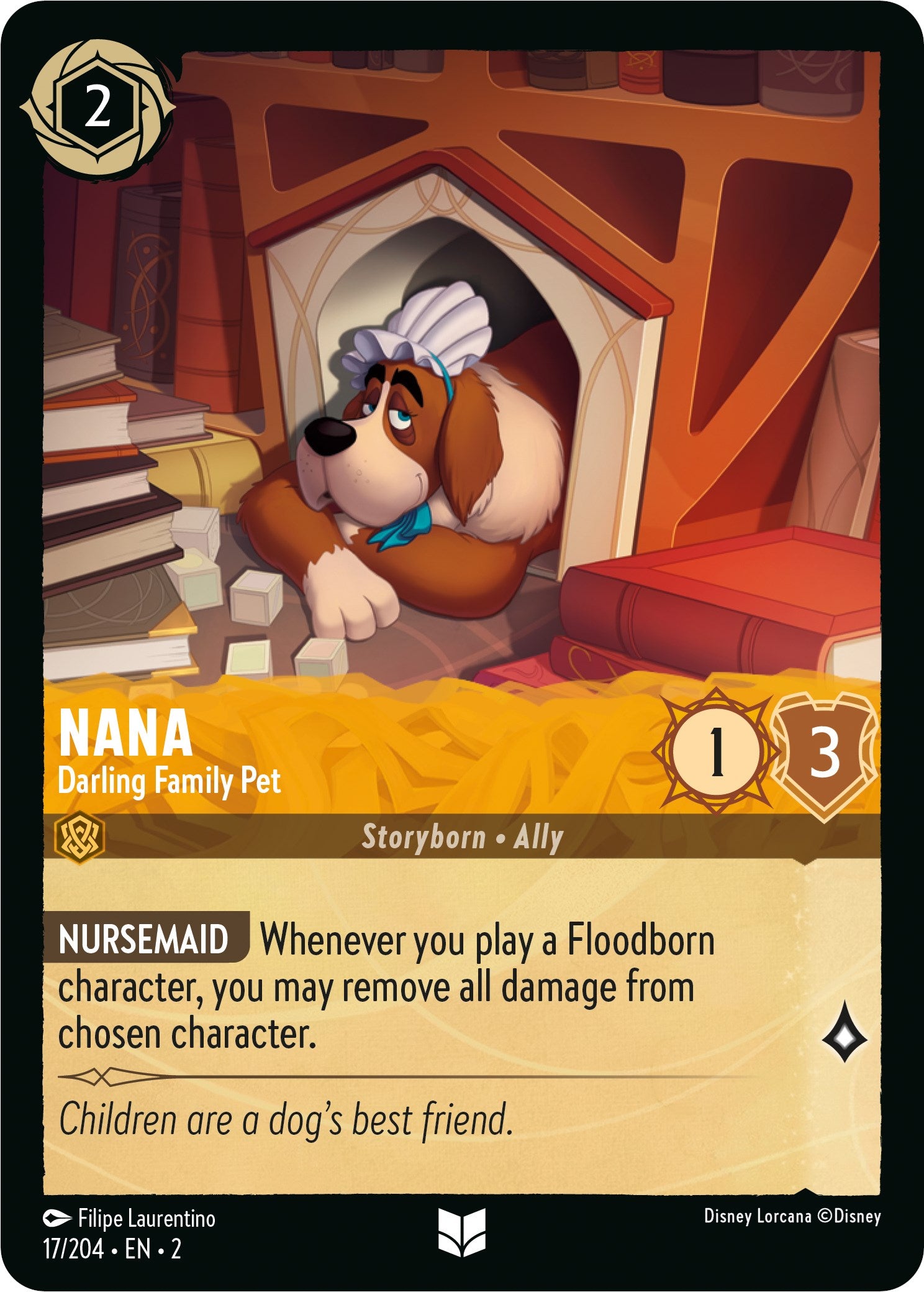 Nana - Darling Family Pet (17/204) [Rise of the Floodborn] | I Want That Stuff Brandon