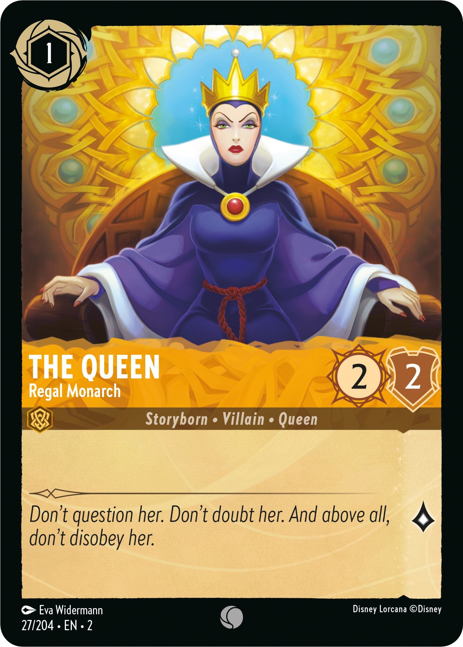 The Queen - Regal Monarch (27/204) [Rise of the Floodborn] | I Want That Stuff Brandon