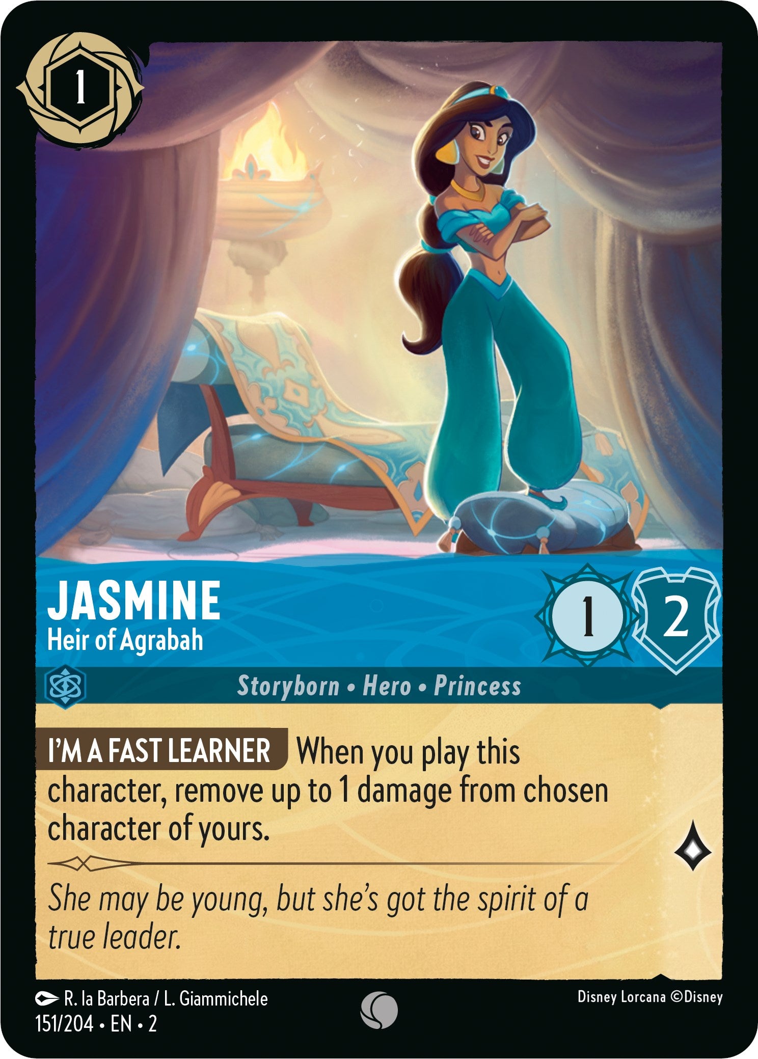 Jasmine - Heir of Agrabah (151/204) [Rise of the Floodborn] | I Want That Stuff Brandon