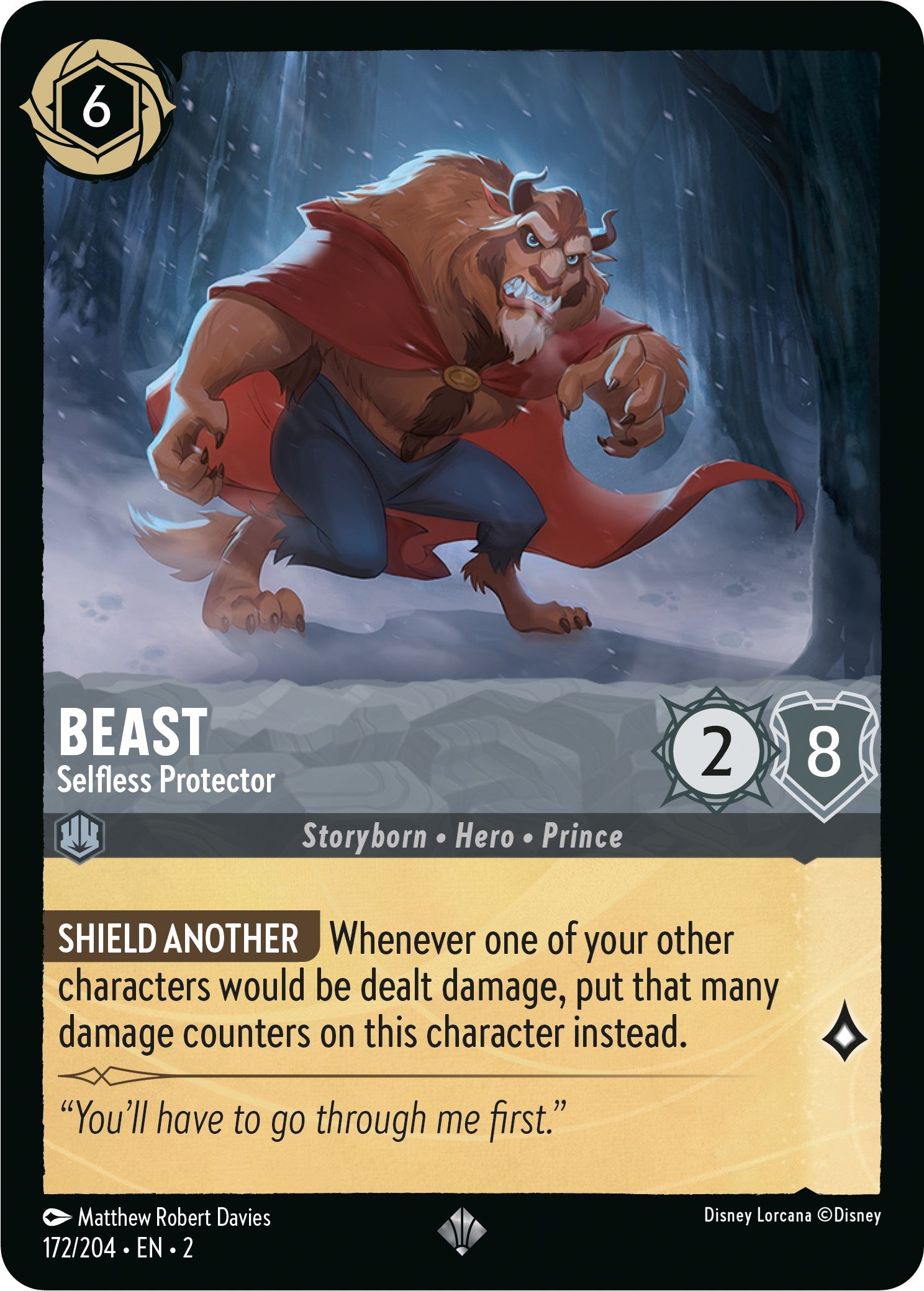 Beast - Selfless Protector (172/204) [Rise of the Floodborn] | I Want That Stuff Brandon