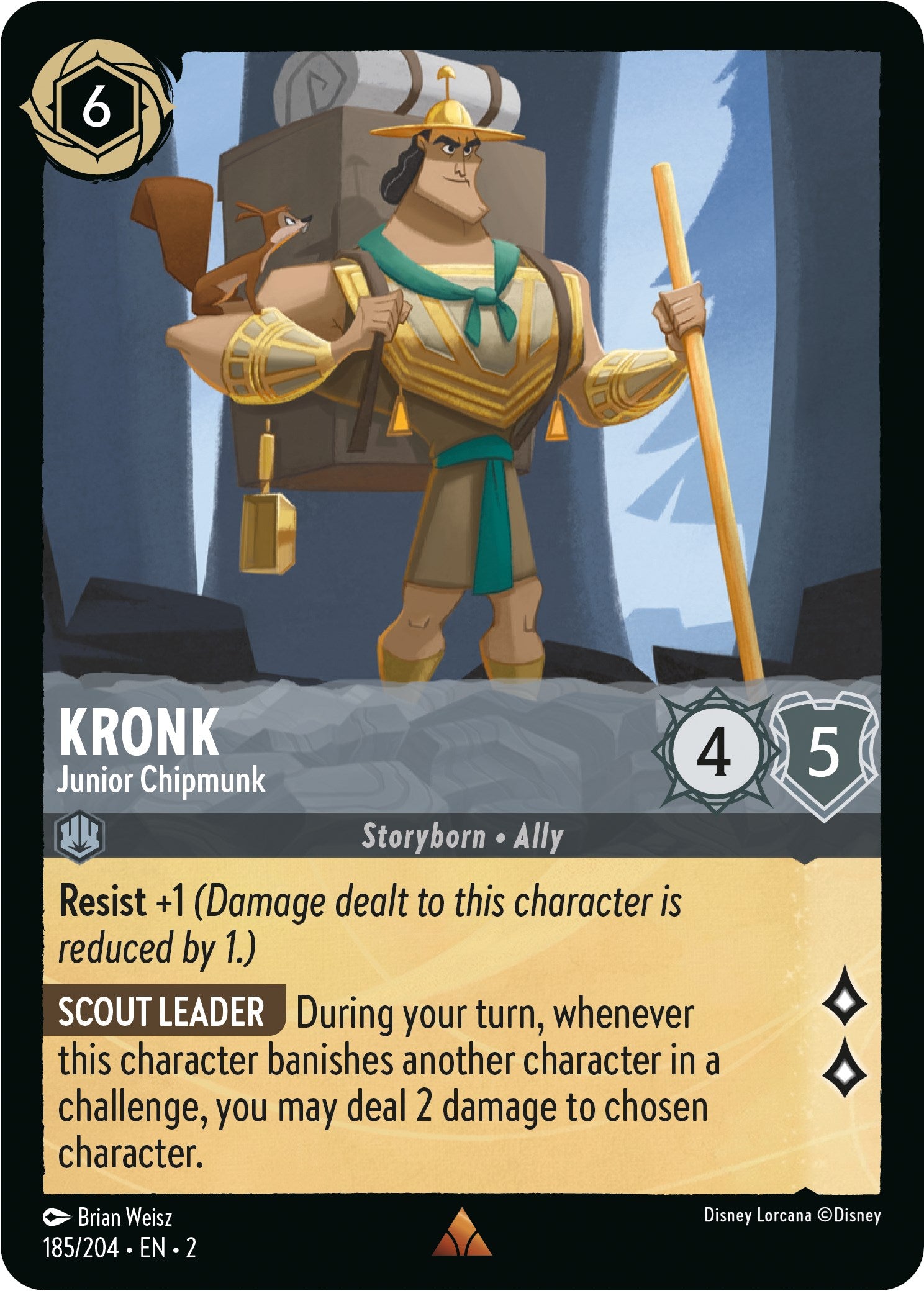 Kronk - Junior Chipmunk (185/204) [Rise of the Floodborn] | I Want That Stuff Brandon